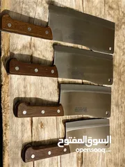  9 قطاعات خرفان (بلطات) اربع احجام  + سكاكين حجمين