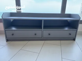  2 Tv unit with two drawers