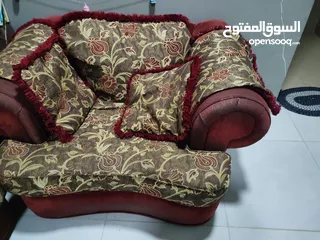  2 كنب مستعمل للبيع 7 أشخاص sofa for sale 7 person