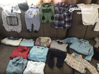  2 متوفر بالة اواعي اطفال من عمر يوم لغاية 4 اشهر بضاعه نظيفه ولا شخط وبسعر حرق للاستفسار واتس اب