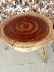  7 للبيع طاولات من خشب محلي