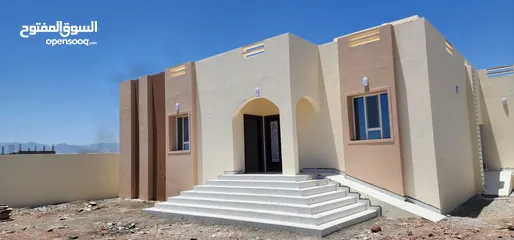  1 منزل جديد للبيع الرستاق الحزم - خلف المدارس