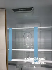  6 عرض نااار على ثلاجة شارب سوكريت اسود 4 ابواب توفير طاقه A++