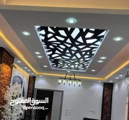  22 كهرباء وأحدث الديكورات المنزليه حبس بورد وتركيب بدل الخشب والرخام