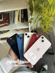  2 iPhone 13 128Gg ب سعر حرق بطاريات عالية 90%