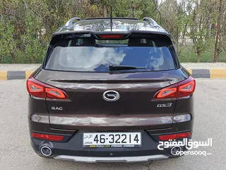  6 GAC GS3 جاك  موديل 2022 فحص كامل7 جيد ماشية ك 6  الف كيلو غرفة لون بني بحالة الوكالة محرك 1500 cc تي