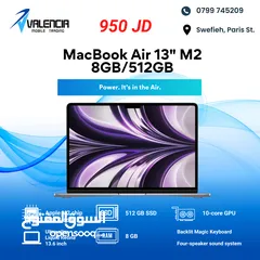  1 MacBook Air 13" M2 512GB / ماك بوك اير M2 512GB