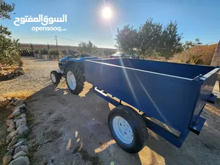  6 تراكتور اسكي ياباني 28 حصان 4WD دفع رباعي فحص كامل.