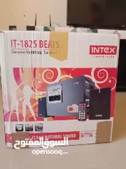  2 Intex computer multimedia speaker.