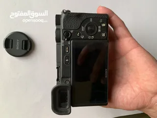  6 كاميرا سوني الفا   A6400  فول نظافة مع عدستين 50mm و 18-135mm