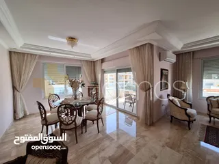  3 شقة اخير مع روف للبيع في الرابية بمساحة اجمالية 254م