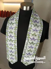  8 تطريز وشاحات تخرج ،تطريز طاقية تخرج ،تطريز تيشرتات ،تطريز اطقم بيبيه
