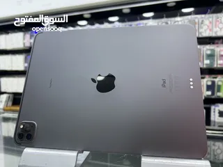  2 iPad Apple Pro 4th Generation  (2022 M2 chip ) ايباد برو 2022 11 انش  512 جيجابايت مستعمل وكالة