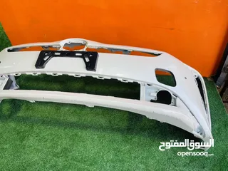  10 طمبون اماميم ستعمل تويوتا بريوس 2019-2022 Toyota Prius 2019-2022 مستعمل اصلي لون ابيض لؤلؤي