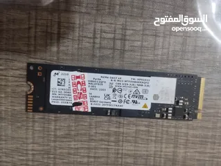  4 2 هارد ssd  500للبيع.    lexer+NVMe