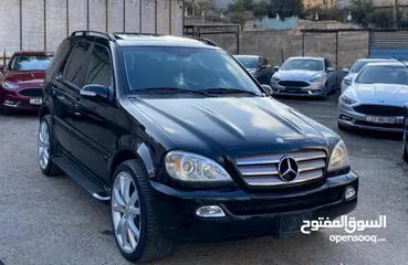  1 مرسيدس ML 350 موديل 2003 بحاله الوكاله مالك واحد ماشي 137 الف ميل