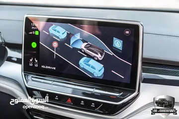  18 Volkswagen ID6 Crozz Pro 2021  السيارة مميزة جدا و قطعت مسافة 61,000 كيلو متر