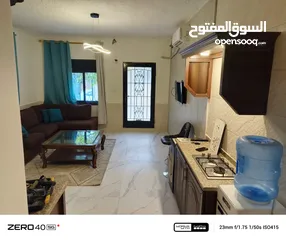  18 شقة مفروشة للايجار -استديو -أرابيلا مول -نوم وصالة -اثاث وكهربائيات -حديقة -مستقلة -منطقة عائلات