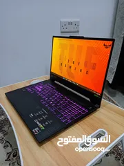  1 لابتوب جيمنج وشغل من شركة ASUS بكارت RTX 4050 6GB معالج Ryzen 5 7535HS - Gaming Laptop