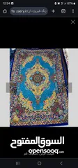  5 Iranian silk carpets