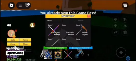  19 حساب روبلوكس ماب بلوكس فروت (Blox fruits)