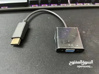  1 تحويله جديدهDsplayport to vga
