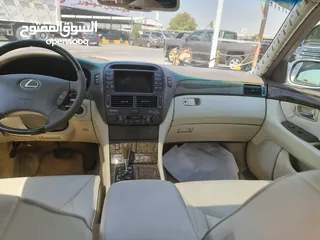  7 لكزس LS430 موديل 2003 فل الترا بحالة جيد