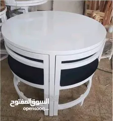  3 ميز طعام 4 كراسي