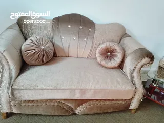  1 كنب جديد للبيع استخدام اسبوع فقط .. جديد