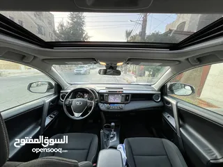  13 راف فور XLE موديل 2017 فحص كامل 7 جيد فُل اوبشن مع فتحة 4X4 بحالة الوكالة مميز للبيع