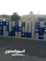  1 براميل حديد بلاستيك جميع الأحجام والانواع بسعر الجمله