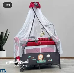  2 تخت بيبي موديل امريكي