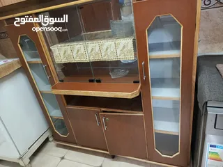  5 بوفية مستعمل بحاله جيده جدا