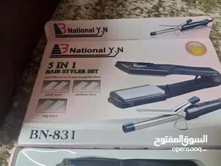 4 ستريتر وفير وتمويج شعر 3اشكال جديد