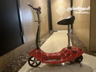  1 Electric scooter spiderman design