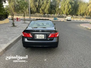  6 لكزس ES350 موديل 2009 سته سلندر