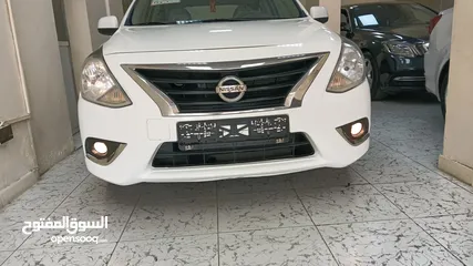  1 DHS 25500/= NISSAN SUNNY 2021 GCC   قمه في النظافه - مسرفس بالكامل