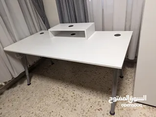  1 Office desk thyge 80x160cm مكتب