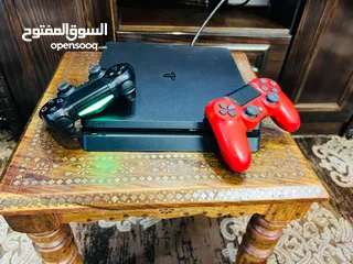  1 Playstation 4 Slim  بلاستينش 4 سلم