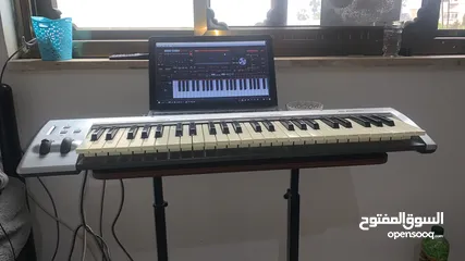  1 ميدي كيبورد midi keyboard  للعزف