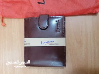  3 Laveri brand genuine Leather wallet