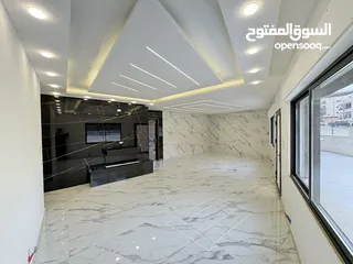  26 شقة فاخره للبيع بأجمل مناطق البنيات بمساحة 227م بسعر مميز طابق تسوية (ارضيه من الجهة الأخرى)