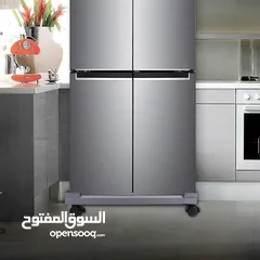  13 قاعدة معدنية متحركه او ثابته ثلاجة جلاية  غسالة تتحمل وزن 300 كيلو متعددة الاستخدامات قاعده