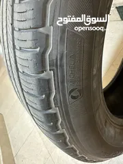  3 Used GMC Acadia Tyres-18 Michelin  تواير ميشلين جي ام سي اكاديا  مستعمله موديل قديم 2017