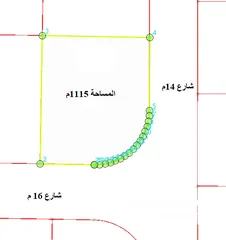  1 بسعر لقطة 1115م- سويدان الجنوبي- منطفة الجامعة العلوم شارعين مميزة جدا للاستثمار