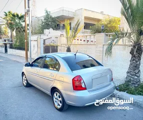  10 هونداي فيرنا 2009 بحاله ممتازة