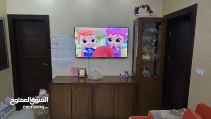  6 طقم كنب جلد + فضيه عدد 2 + دورسوار