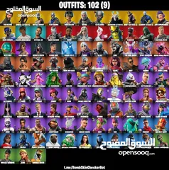  1 حساب epic games فيه مكتبة العاب ممتازة وحساب فورت وروكت نادرين