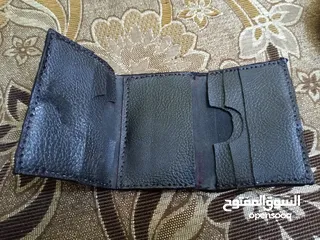  1 محفظة جلد هاند ميد