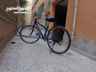  9 بسكليت جنط26 مستعمل  6غيارات خلفي 1امامي
